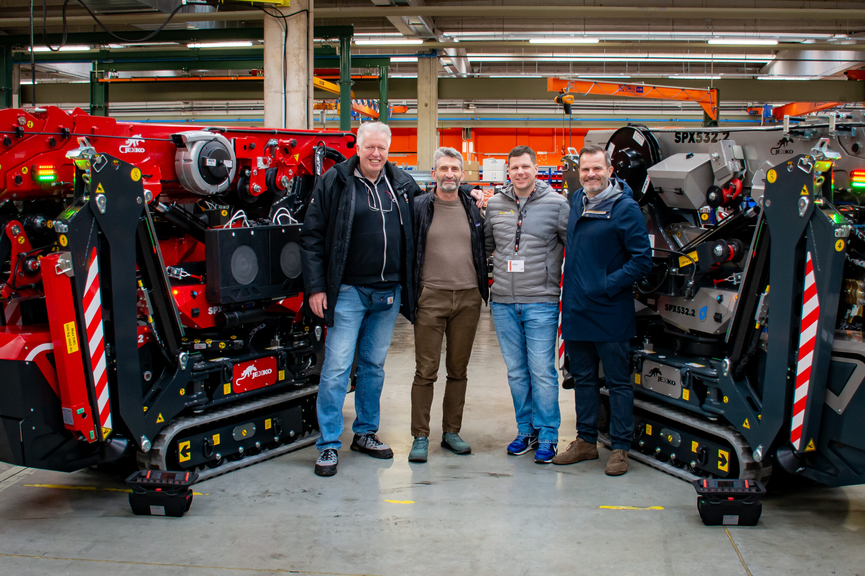 Da sinistra a destra: Carsten Bielefeld, Diego Tomasella, Maik Buchtmann, Alberto Franceschini.